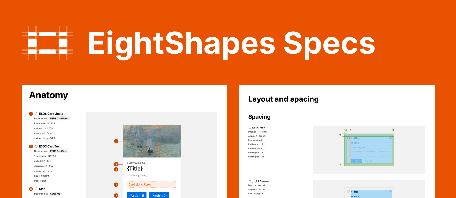 Eightshapes plugin visual
